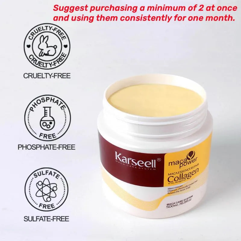 Karseell Maca Collagen Hair Mask 500ml | Pakistan